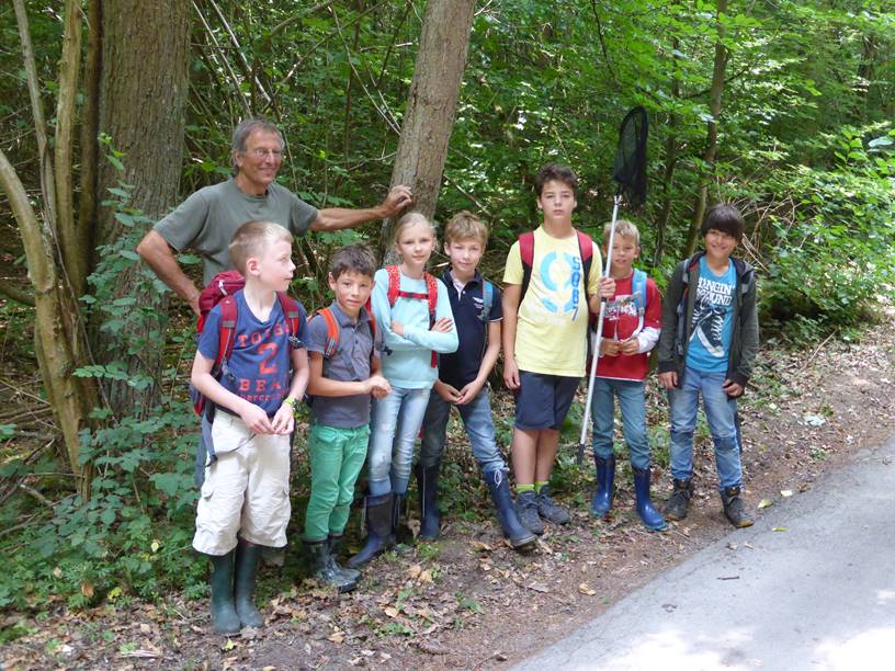 Wildnis-Ausflug der Kindergruppe mit E. Koch